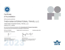 Đại lý chỉ định của Hiệp Hội Vận Tải Hàng Không Quốc Tế (IATA)